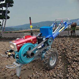 16HP Diesel Engine 4WD Gear Drive Power Hand <b>Walking</b> Mini Tractor with High Productivity CDHB Brand - Product Image 3