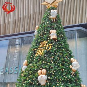 Grand arbre de Noël en acier LED autonome pour les fêtes, les mariages, les festivals, taille personnalisable, luxe, extérieur, haute qualité 2025 - Product Image 2