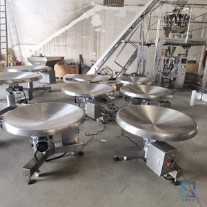 Fully Automatic Rotary Material Handling <strong>Tray</strong>, Reverse Bow Disc Machine, Stainless Steel Turntable, <strong>Rotating</strong> Storage <strong>Tray</strong> - Product Image 2