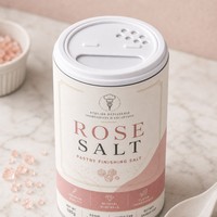 Tube en papier anti-humidité pour poudre d'épices avec couvercle doseur rotatif pour sel rose, logo personnalisé, vente en gros, fournisseur d'usine