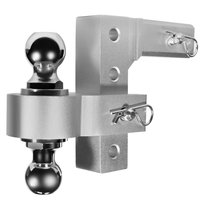 Remorque de remorquage réglable en aluminium de haute qualité, support à double boule