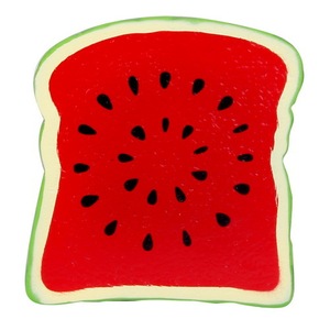 PU <b>Foam</b> Watermelon Toast Stress Toy Cartoon Design <b>Craft</b> Decoration - Product Image 3