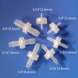 Varios conectores de tubo de lengüeta para manguera, filtros en línea de fibra HDPE, manguera de tensión de acero inoxidable, malla de púas, filtro en línea de agua - Product Image 2