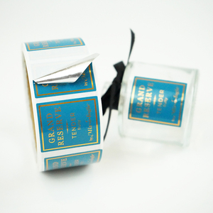 Nhãn dán tự dính in tùy chỉnh CMYK, nhãn chai mỹ phẩm cá nhân hóa, nhà sản xuất nhãn BOPP bạc - Product Image 5