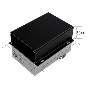 Electronic Heat Sinks Enclosure Factory Manufacturers Custom Aluminum Profile Extrusion Industrial PCB Heat Sink Box Cases