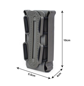 Funda táctica tipo cangurera F1104 de carcasa blanda con forma de escorpión para cargadores de 9mm y 45ACH, ideal para equipo, juguetes y botas. - Product Image 1