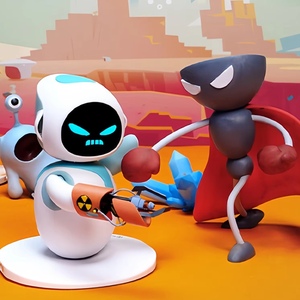 Robot Eilik : Animal de compagnie électronique interactif intelligent à détection tactile, compagnon IA apaisant pour votre bureau - Product Image 1