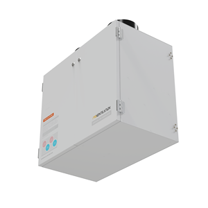 Système HVAC certifié CE 500m3/h, unité de récupération d'énergie verticale à économie d'énergie et récupération de chaleur, qualité supérieure, air-air ERV/HRV, à vendre, commande WIFI. - Product Image 2