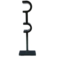 Supports de tringle à rideaux doubles en métal robuste, directement de l'usine - Supports de fixation pour tringles de 25/28/32 mm