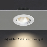 Spot LED encastré orientable pour plafond 2700K 3000K 4000K 5000K 6000K