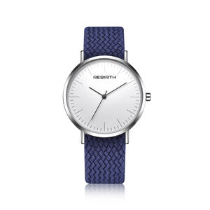 Montre à quartz simple et tendance Rebirth New Trend, montre <span class=keywords><strong>de</strong></span> <span class=keywords><strong>luxe</strong></span> pour couple, couleurs contrastées, originale, en solde, liquidation, logo personnalisé - Product Image 1