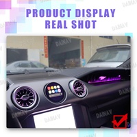 2.5 İNÇ Android LCD 2015-2020 Dokunmatik Ekranlı Gösterge Paneli Modelleri Ekran Göstergesi Yolcu Yarış Multimedya Araç Radyosu Ford Mustang için