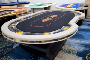 Deluxe High Quality Texas Poker <strong>Table</strong> Multi Color Can Be Matched With Customized Texas Poker <strong>Table</strong> - Product Image 6