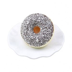 Jouets Squishy en PU parfumés à remontée lente en forme de donut, certifiés CE, doux avec crème, pour enfants, jouet éducatif - Product Image 1