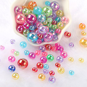Perle sfaccettate ottagonali trasparenti <span class=keywords><strong>da</strong></span> 20g, fatte a mano, colorate, con foro, per strass e materiali per gioielli fai <span class=keywords><strong>da</strong></span> te - Product Image 2