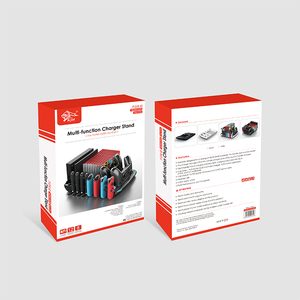 KJH แท่นชาร์จอเนกประสงค์สำหรับ <span class=keywords><strong>Nintendo</strong></span> <span class=keywords><strong>Switch</strong></span> OLED/<span class=keywords><strong>SWITCH</strong></span> <span class=keywords><strong>pro</strong></span>/<span class=keywords><strong>joy</strong></span> CON คอนโทรลเลอร์การ์ดเกม - Product Image 6