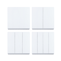 Interrupteur mural intelligent Tuya Zigbee, universel, sans fil, bouton-poussoir de luxe, 10A, certifié CE, 100V-240V, relais