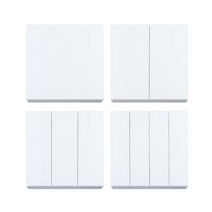 Tuya Zigbee Smart Wandschalter Einphasig Ohne Neutralleiter Universeller Druckknopf Luxus 10A CE-Zertifiziert 100V 240V Relais - Product Image 1