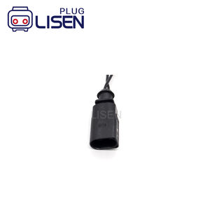1J0973802 Erkek 2 Pinli Düz Konnektör Özel Oto Kablo Demeti Audi VW İçin Uygundur - Product Image 1