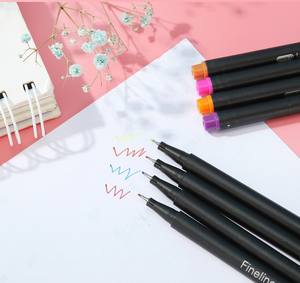 Barril de 100 colores, juego de delineador de 0,4mm, rotulador para estudiantes y niños, marcadores de dibujo artístico Posca, Color negro - Product Image 3