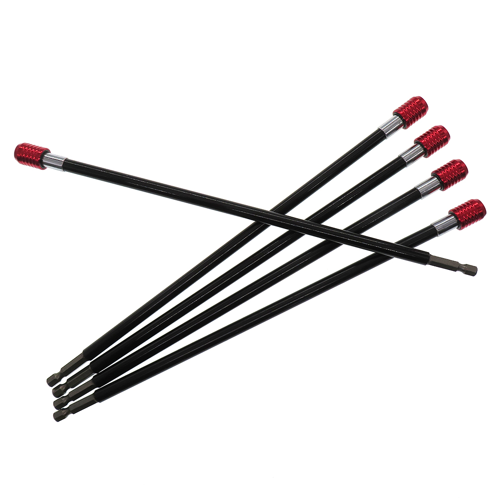 Оптовая продажа, бит для отвертки 300 мм, быстросменная стальная насадка для электродрели 12 дюймов