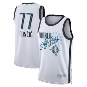 Maillots répliques des équipes USA/Monde du All-Star Game de basketball américain 2026 – Maxey, Brunson, Doncic – Vente en gros disponible - Product Image 4