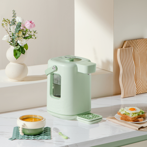 Vasi d'aria elettrici elettrodomestici portatili bollitore per l'acqua bollitore per latte per bambini con funzione di mantenimento in caldo - Product Image 1