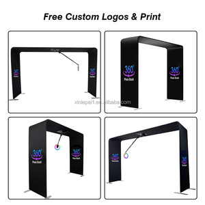 Een elegante, automatisch roterende 360° °   Sky Photo Booth, geschikt voor bruiloften en diverse feesten. - Product Image 3