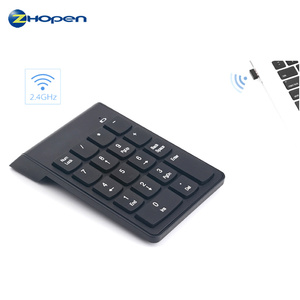 Keyboard Digital 2.4G, nirkabel Mini tombol angka bantalan nomor USB 18 tombol untuk kantor, Laptop, PC, Notebook, <span class=keywords><strong>Desktop</strong></span> - Product Image 4