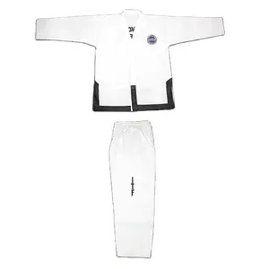 Uniforme de Taekwondo <span class=keywords><strong>ITF</strong></span> con Bordado de Maestro, Envío Gratuito de Muestra - Product Image 1