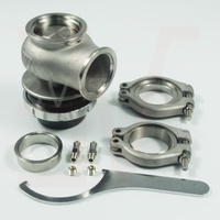 TS TB3 Comp-Gate40 40mm Válvula de Descarga Externa Turbo Negra