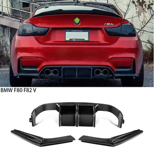 Difusor Trasero de Fibra de Carbono Estilo V para BMW Serie 3 F80 M3/F82 M4 Sedán 2013-2019 - Product Image 2