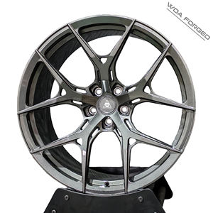 Jantes en alliage personnalisées WOA Forged HF5 Silver Gloss Black pour Volkswagen <span class=keywords><strong>Golf</strong></span> <span class=keywords><strong>GTI</strong></span> MK4 MK5 MK7 - Product Image 3
