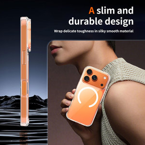 Wholesales 1.5mm Clear Magnetic Phone Case for 17 Series Anti-scratch Strong N52 Magnet Attraction Mobile Case for iPhone 17 Pro - Product Image 5