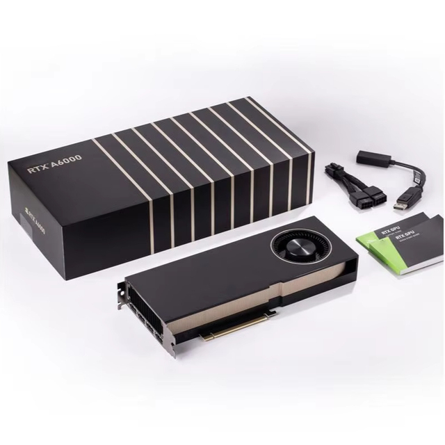 Brand New Professional Graphics Card Nvi-dia RTX A6000 48GB GDDR6 300 W PCI Express Gen 4 X 16