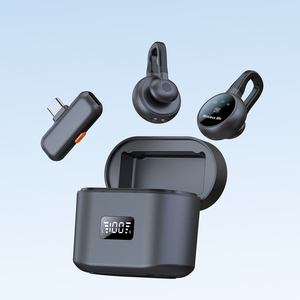 New Mini <span class=keywords><strong>Microphone</strong></span> Phát Sóng Trực Tiếp Âm Thanh Video Ghi Âm Người Bán Chạy Nhất Clip Trên Mic 2.4G Lavalier Micro Không Dây Cho Tik - Product Image 1