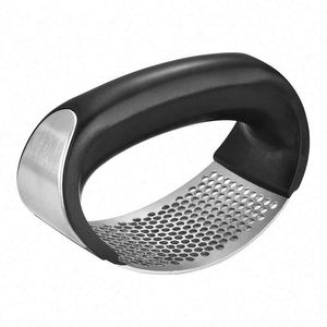 Full Range Hot Selling <b>Kitchen</b> <b>Gadgets</b> Ginger Mincer Garlic Crusher Handheld Stainless Steel Garlic Press Rocker - Product Image 1