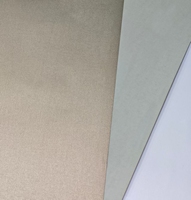 Tissu conducteur gris thermofusible plaqué Cu Ni à faible impédance pour composants structurels de téléphones mobiles, blindage EMI