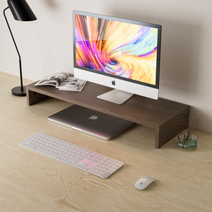 Fashion Large <strong>Wood</strong> <strong>Computer</strong> <strong>Desk</strong> Monitor Stand Monitor Riser for Home and Office 940*290*45mm Used for Adjustable <strong>Desk</strong> - Product Image 1