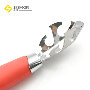 Ouvre-bocal multifonctionnel avec poignée en silicone antidérapante, ouvre-bouteille en acier inoxydable, gadget de cuisine - Product Image 3