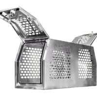 Boîte à outils pour camionnette UTE en aluminium 700, demi-boîte pour chien, avec surface thermolaquée, excellente qualité