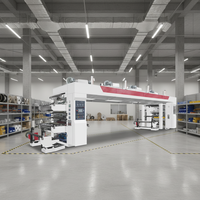 Nouvelle conception de machine de laminage automatique industrielle pour rouleaux de film en aluminium PET PE