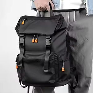 Fashion Unisex Anti-Theft Portable Zipper 20-39L Waterproof Polyester Lined Laptop <b>Backpack</b> for Work Travel School College - Product Image 6