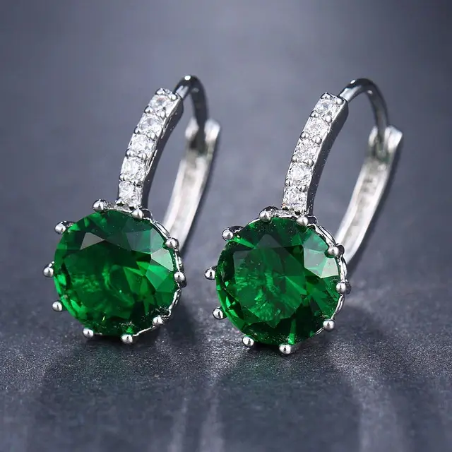 CAOSHI 11 Đầy Màu Sắc Earring Đối Với Phụ Nữ Jewelry Bijoux Brincos Pendientes Mujer Thời Trang Màu Stud Earring Zircon