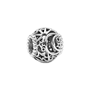 Elegant Glamour 925 Sterling Silver Luxury Crown Pendants Zircon-Star <b>Moon</b> Design Handmade Fine Trendy Gift Jewelry Collection - Product Image 4