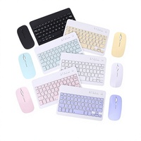 Para Laptop; Combo de Teclado y Ratón Inalámbrico Recargable Portátil en Caja de Regalo