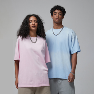 250G Heavyweight Drop Schulter Affe Wash Sun Faded T-Shirt Streetwear Acid Washed Hochwertiges Baumwoll-T-Shirt für Männer - Product Image 3