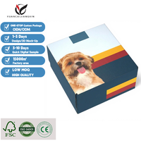 Caja de Embalaje de Papel Reciclado Ecológica Personalizada para Juguetes de Gatos/Perros, Comederos, Alimentos para Mascotas - Tamaño Personalizado CMYK/Pantone con Relieve