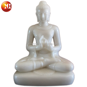 <span class=keywords><strong>Statue</strong></span> di Buddha Seduto in <span class=keywords><strong>Marmo</strong></span> Bianco Naturale, Sculture di Amitabha e <span class=keywords><strong>Statue</strong></span> di Buddha Sakyamuni - Product Image 5