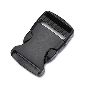 Plastic Buckle 25mm <b>Black</b> Adjustable Bag Accessory For <b>Backpack</b> <b>School</b> Bag Strap - Product Image 1